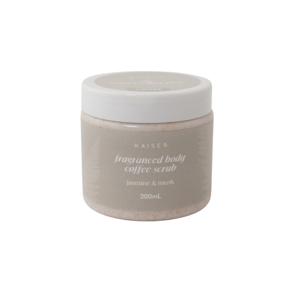 Mist Collective Body Coffee Scrub 200mL - Jasmine & Musk